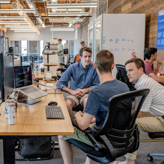 Cleverific team collaborating